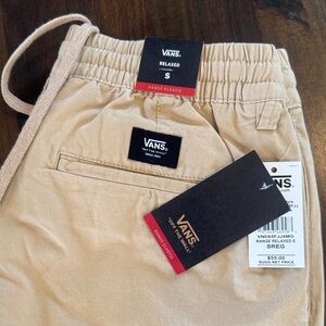 Vans Range Relaxed Elastic Waist Pants Tan